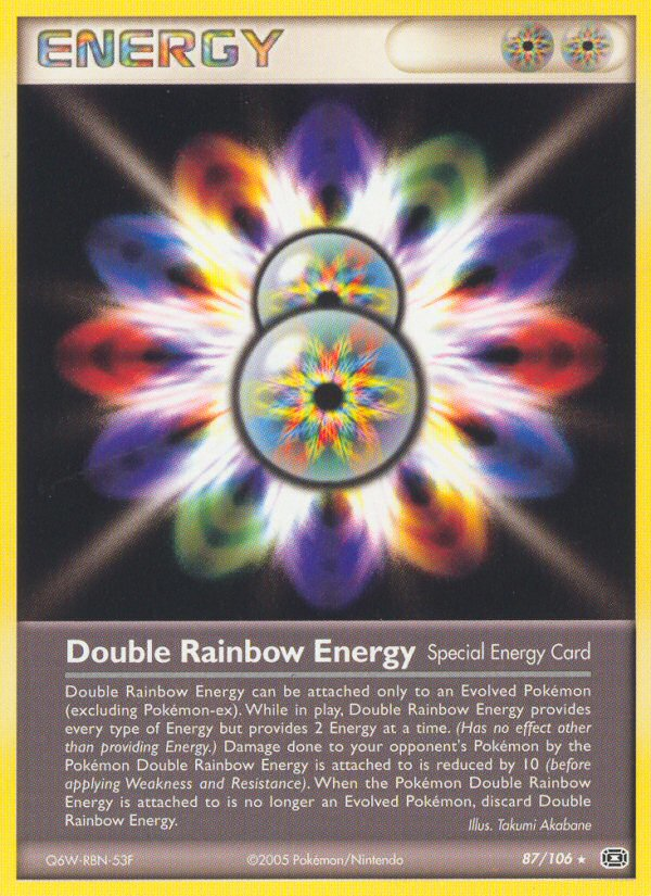 Double Rainbow Energy (87/106) [EX: Emerald]