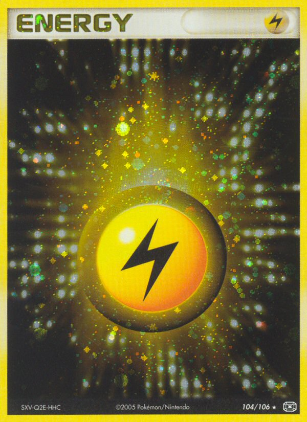 Lightning Energy (104/106) [EX: Emerald]