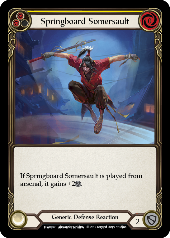Springboard Somersault [TEA019-C] 1st Edition Normal