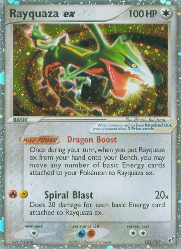 Rayquaza ex (102/107) [EX: Deoxys]