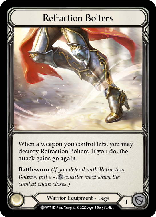Refraction Bolters [WTR117] Unlimited Rainbow Foil