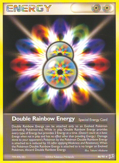 Double Rainbow Energy (88/95) [EX: Team Magma vs Team Aqua]