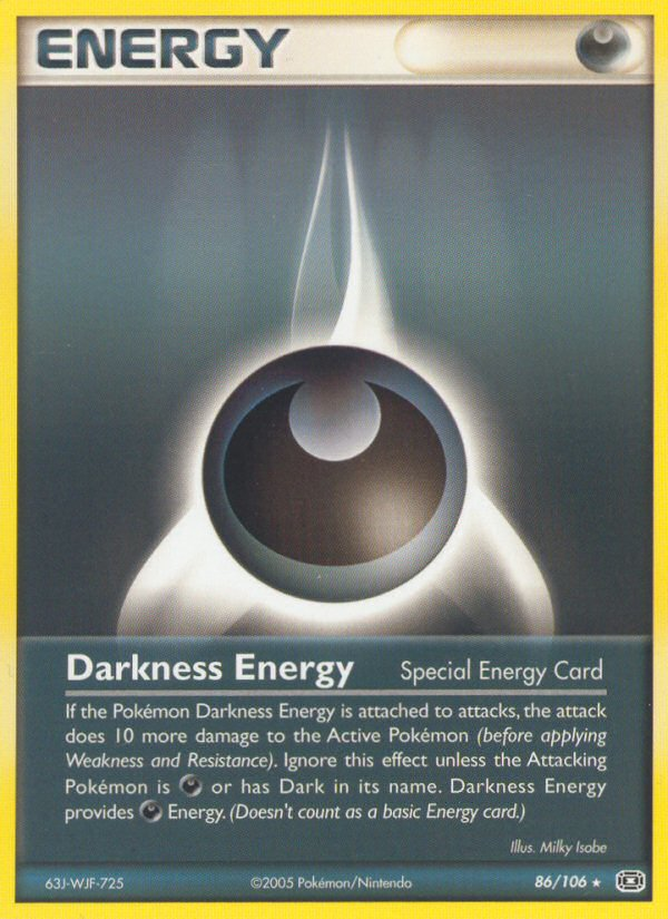 Darkness Energy (86/106) [EX: Emerald]